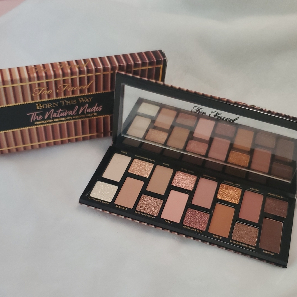 NIB Too Faced Born This Way The Natural Nudes Eyeshadow Palette